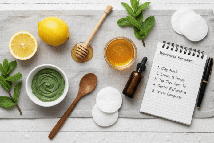 Get rid of white heads