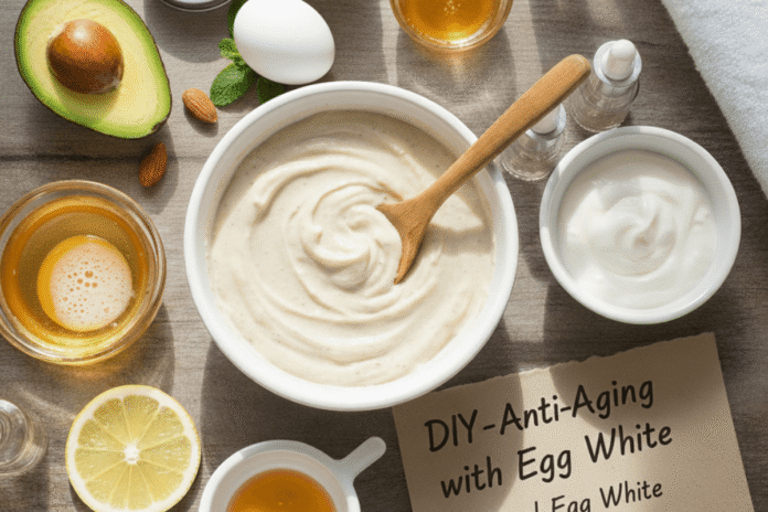 Face Mask with Egg White