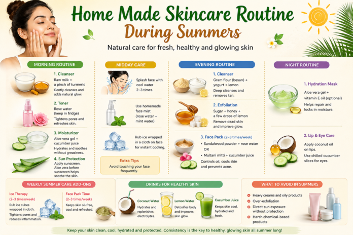 Summer Skincare routine